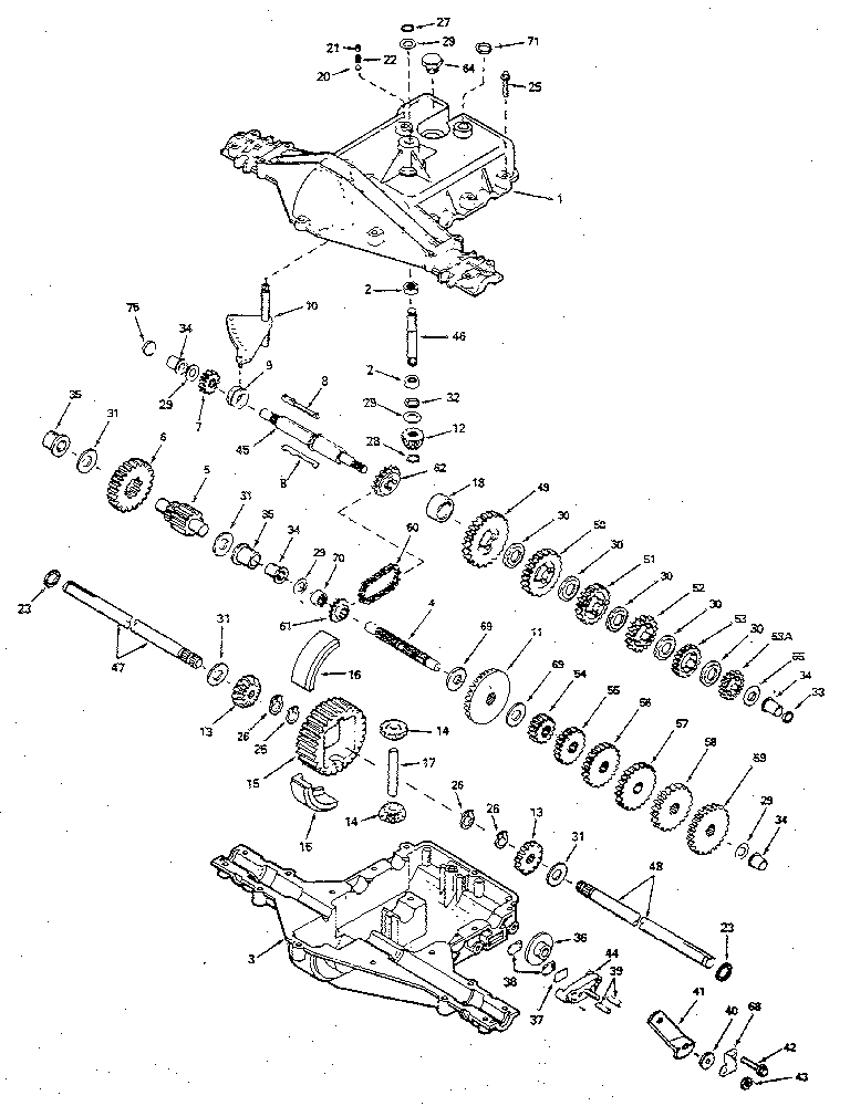 Craftsman 143920-023 replacement parts diagram