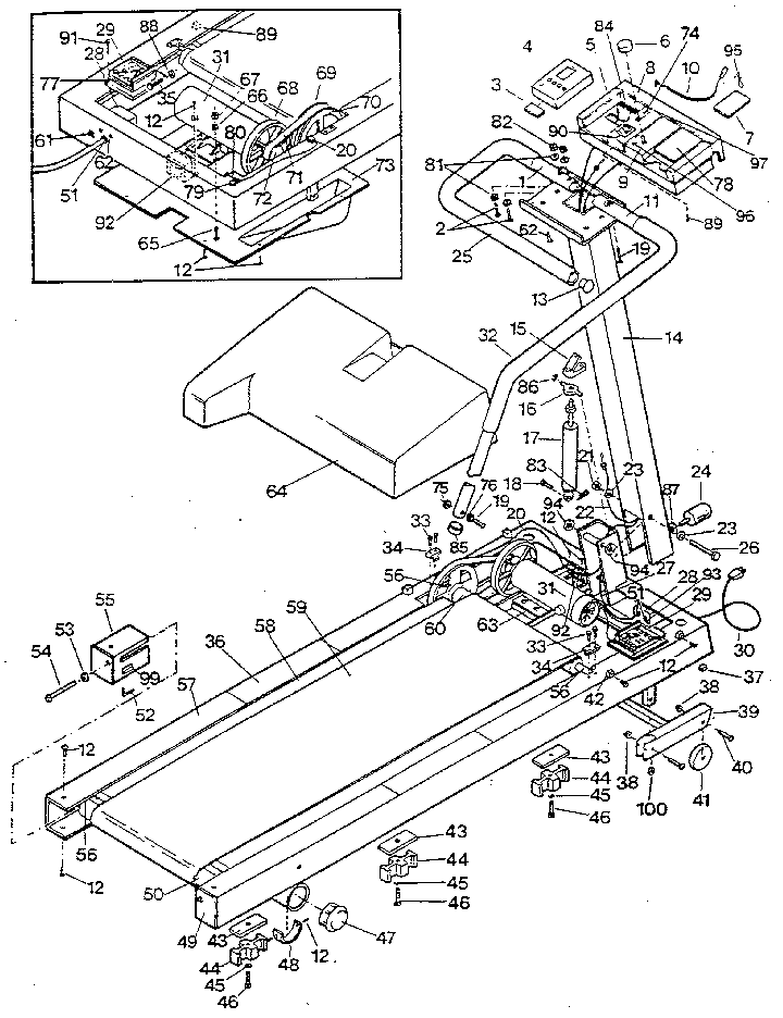 Lifestyler 831296444 unit parts diagram