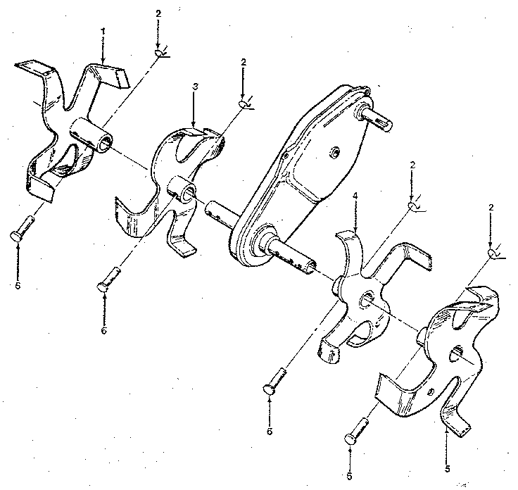 Craftsman 917298232 tine assembly diagram
