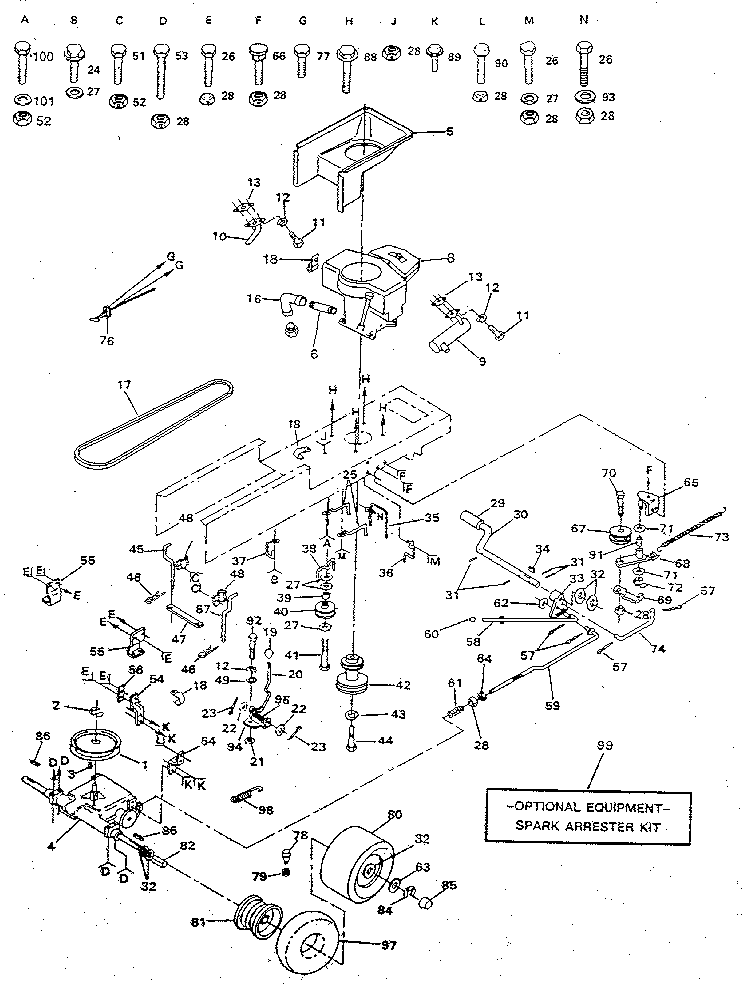 Craftsman 917254722 drive diagram