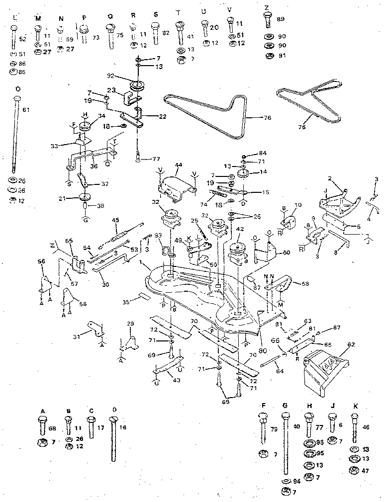 Craftsman 917254722 mower diagram
