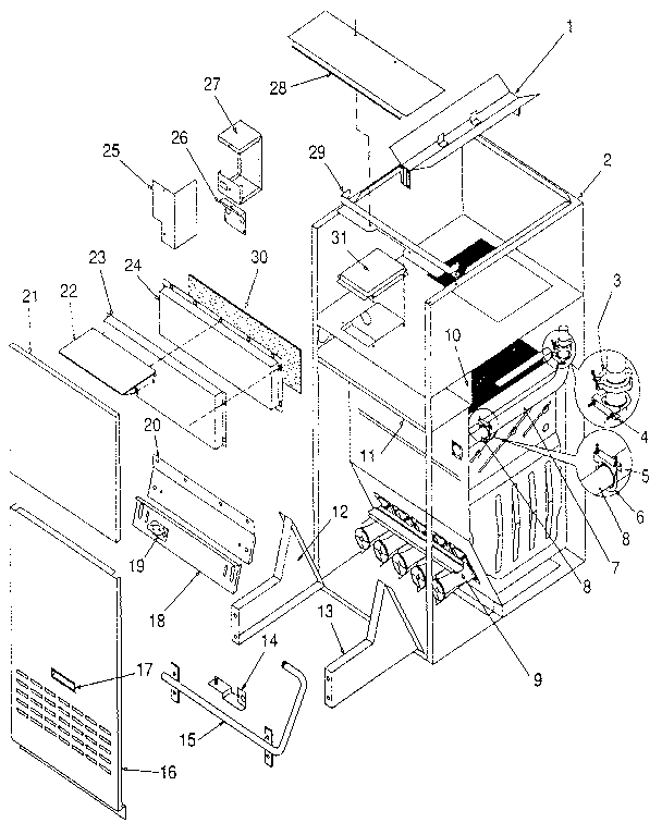 Kenmore 867769534 non-functional diagram