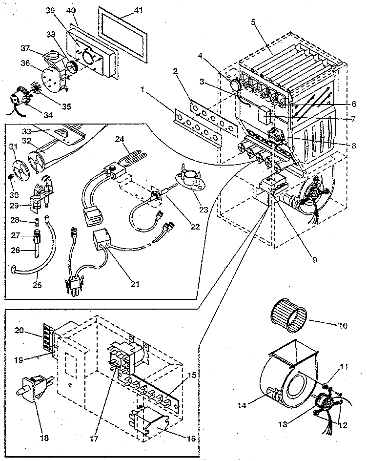 Kenmore 867768111 functional replacement parts/768111 diagram