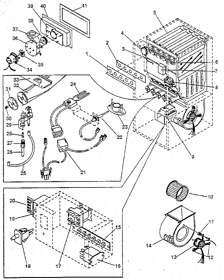 Kenmore 867768111 functional replacement parts/768171 diagram
