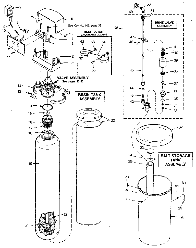 Kenmore 6253490000 unit parts diagram
