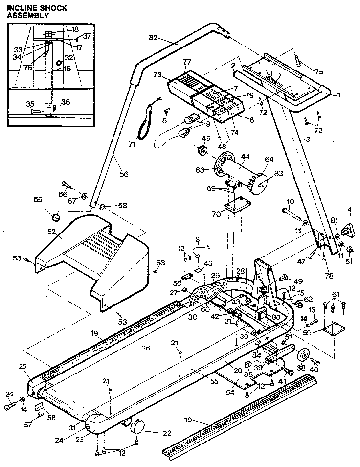 Lifestyler 831296455 unit parts diagram