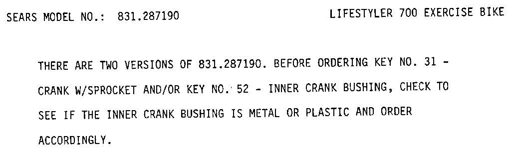 Lifestyler 831287190 model notes diagram