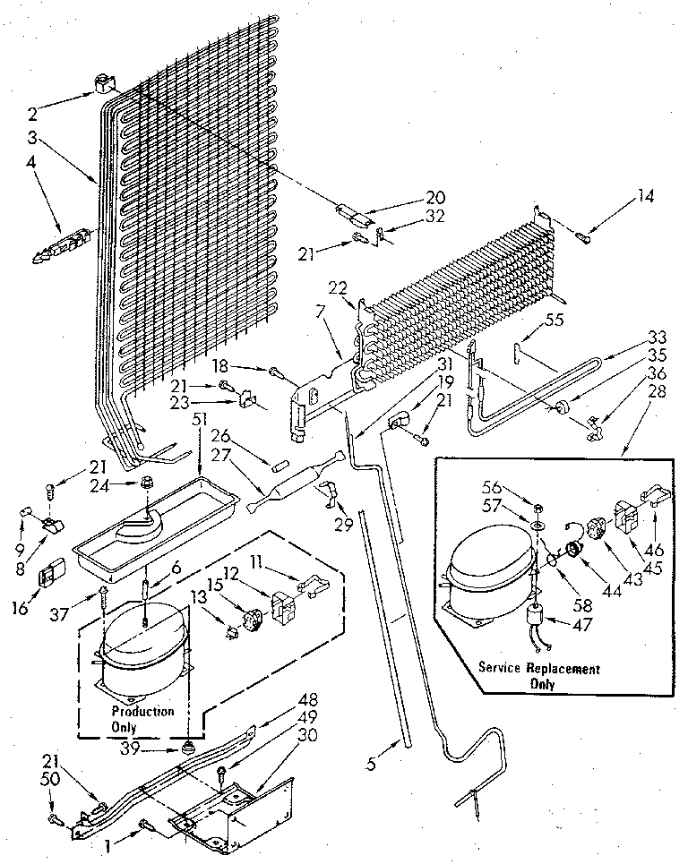 Whirlpool ET18GKXSW10 unit diagram