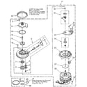 Kenmore 6651698181 pump and motor diagram