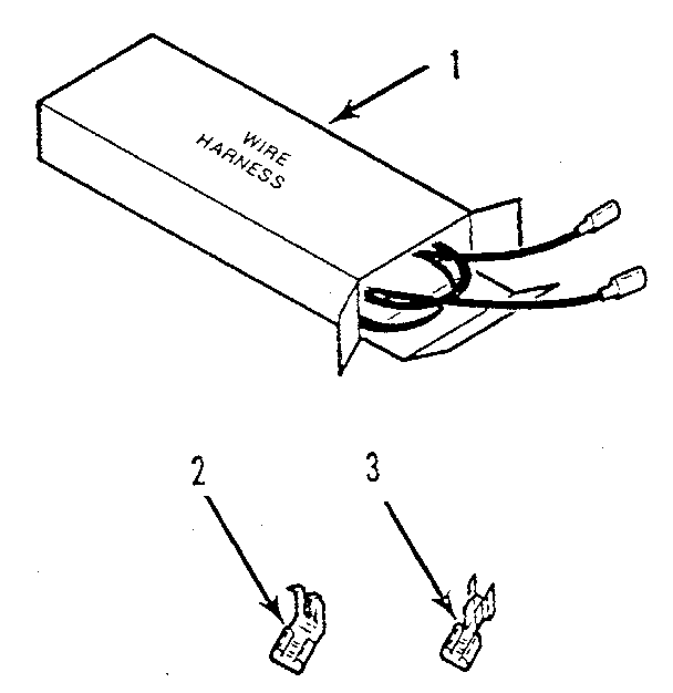 Kenmore 9119179180 wire harnesses and components diagram
