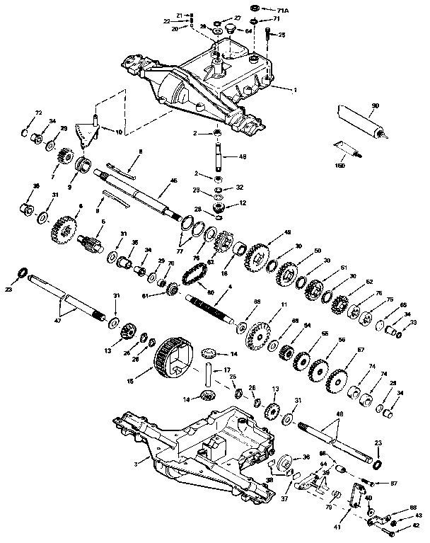 Craftsman 143930-008 replacement parts diagram
