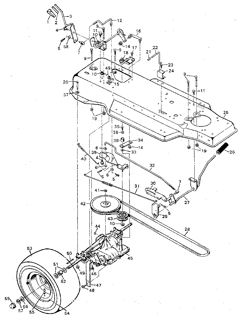 Craftsman 502254981 motion drive diagram