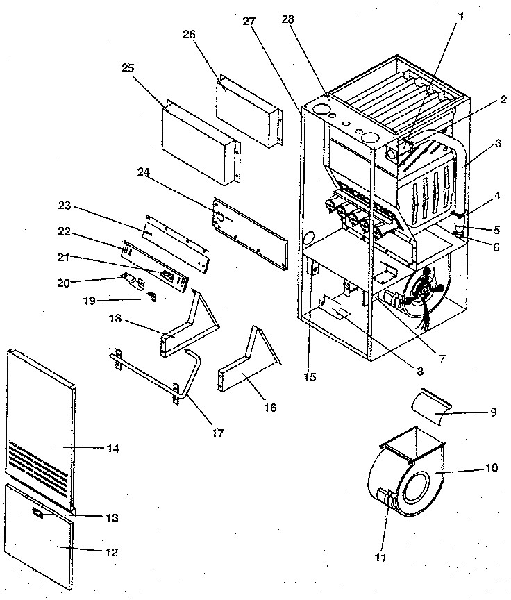 ICP NUGK040KF06 non-functional replacement parts/769455 diagram