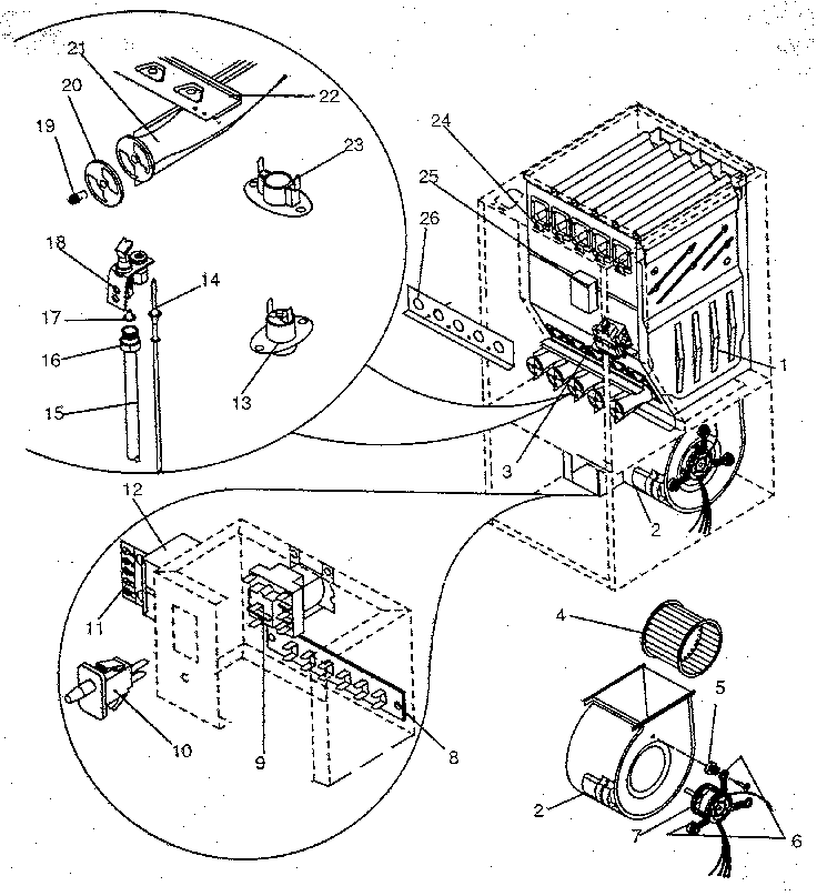 Sears 867766013 functional replacement parts/761253 diagram