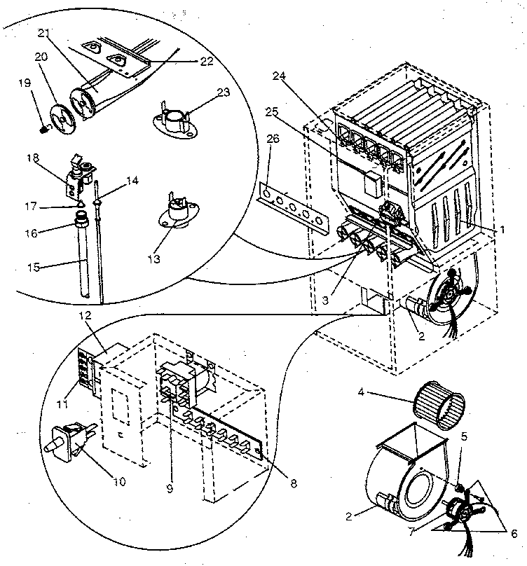 Sears 867766013 functional replacement parts/766022 diagram