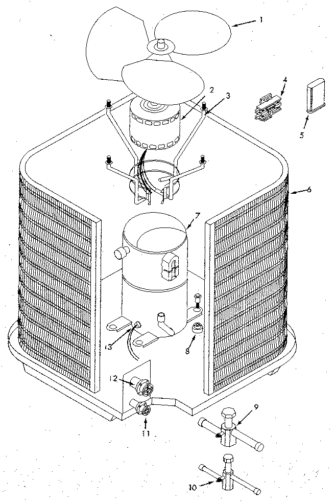 Sears 867812240 functional replacement parts diagram