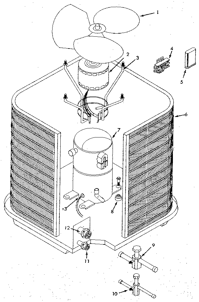 Sears 867800022 functional replacement parts/800510 diagram