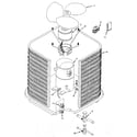 ICP CA3018QKA3 functional replacement parts/800510 diagram