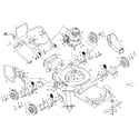 Craftsman 917380450 main frame diagram