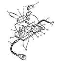 Craftsman 833796886 electrical assembly diagram
