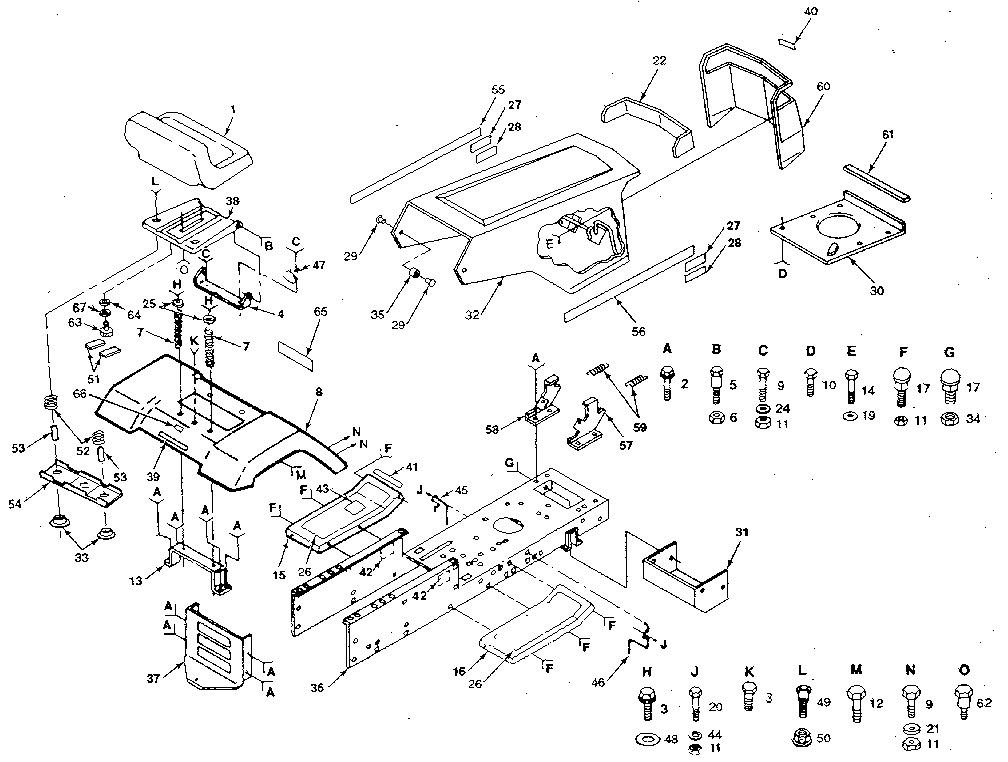 Craftsman 917254610 chassis diagram
