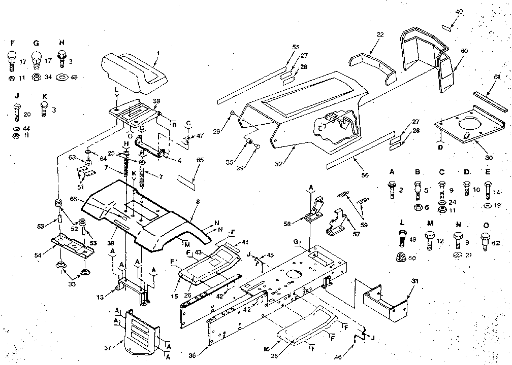 Craftsman 917254920 chassis diagram