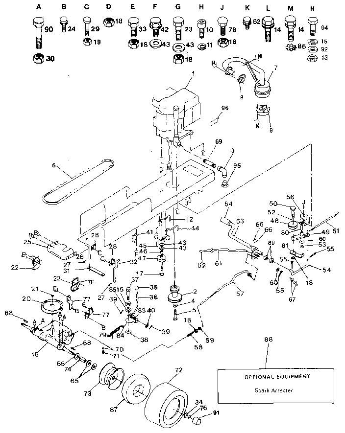 Craftsman 917254920 drive diagram