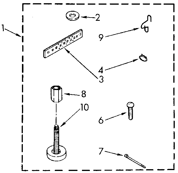 Kenmore 11082983120 miscellaneous diagram