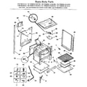 Kenmore 7917898894 basic body diagram