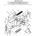 Kenmore 7917898894 upper basic body diagram