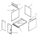 Kenmore 867815611 cabinet diagram