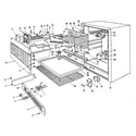 Kenmore 7678995880 cabinet parts diagram