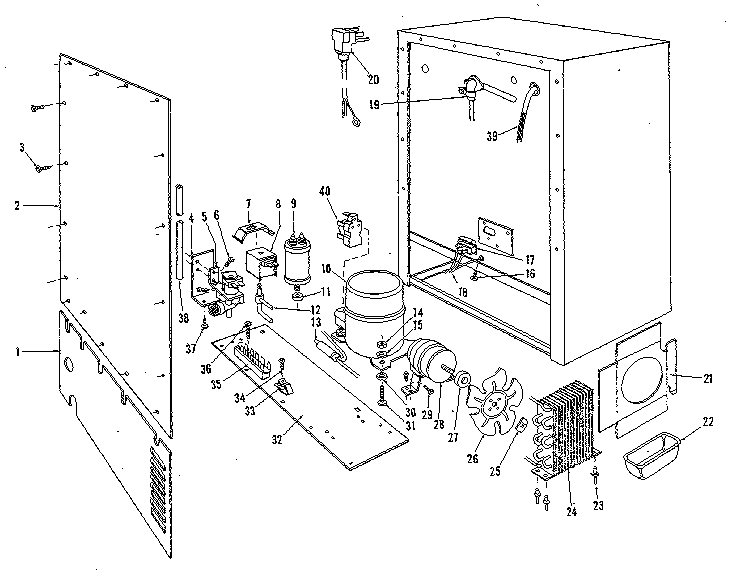 Sears 7679905880 unit parts diagram