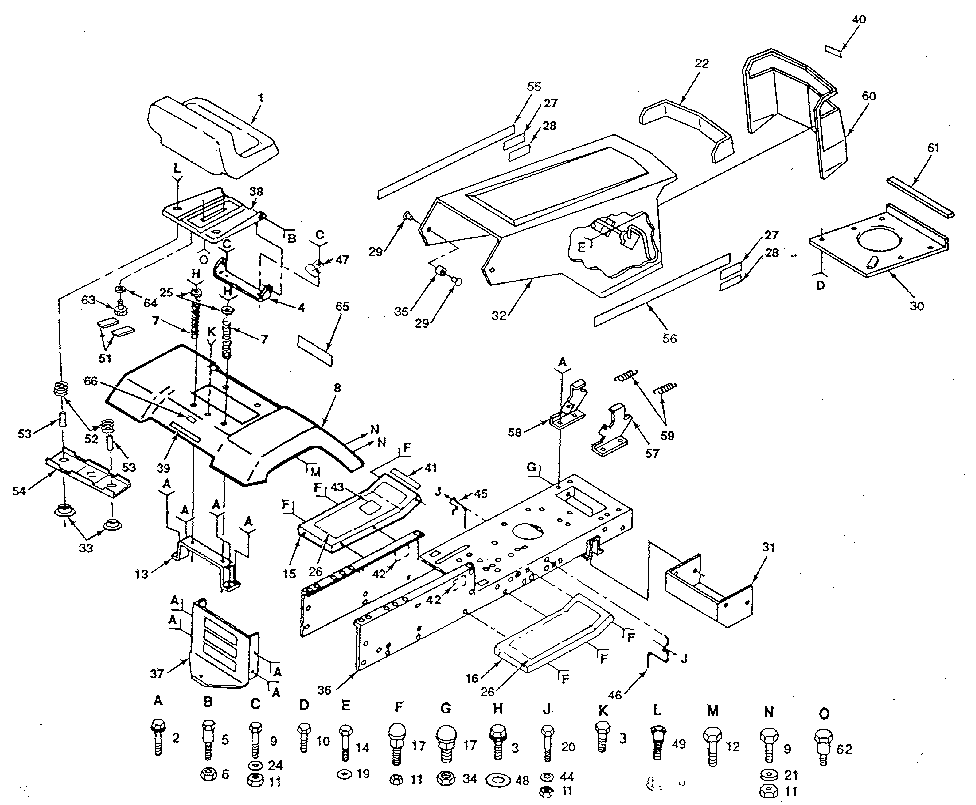 Craftsman 917254930 chassis diagram