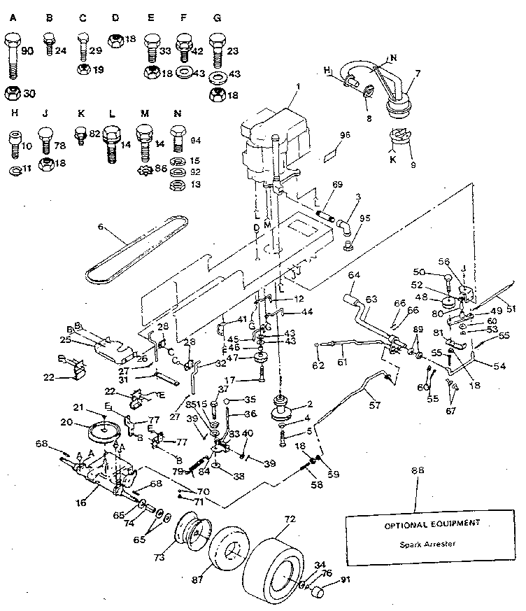 Craftsman 917254930 drive diagram
