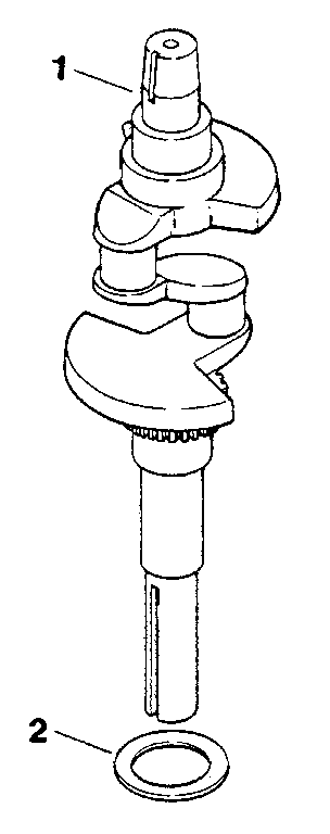 Craftsman 917254460 crankshaft - group 8 diagram