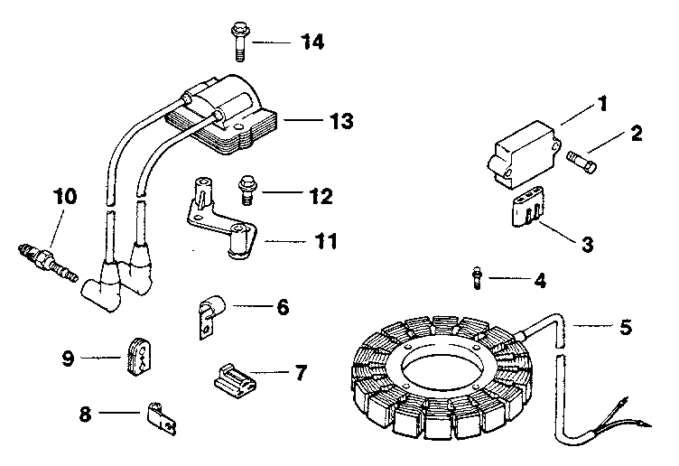 Craftsman 917254460 ignition - group 18 diagram