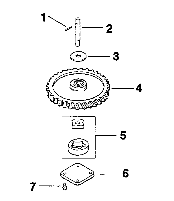 Craftsman 917254460 oil pump - group 25 diagram