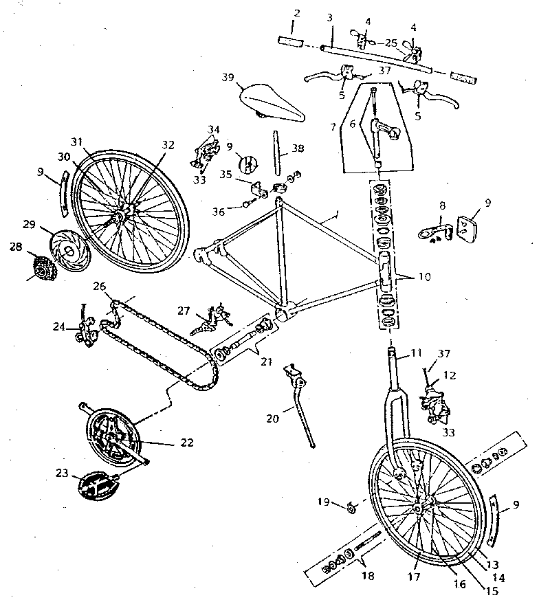 Ming Ta 2682 unit parts diagram