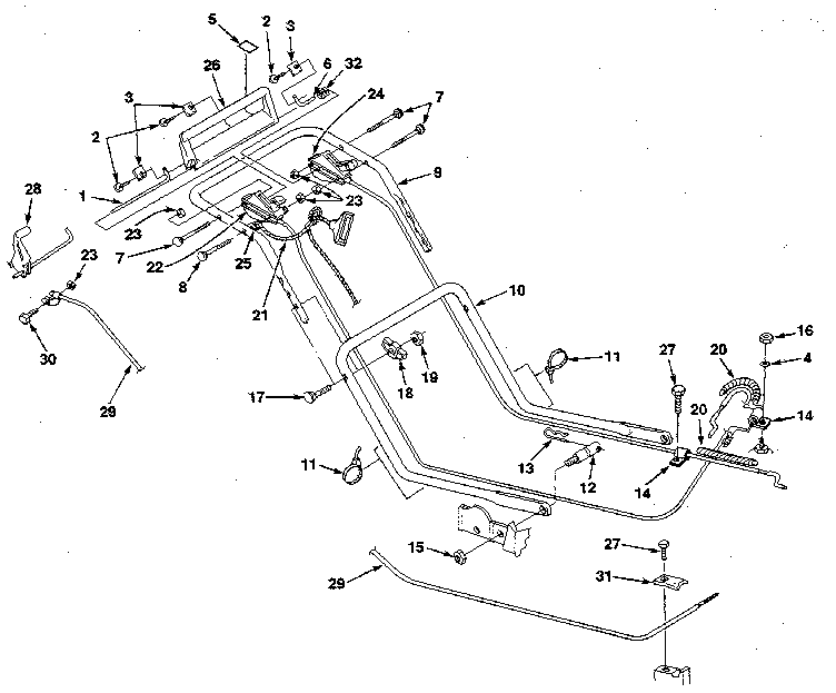 Homelite HSB21P4 figure 2 diagram