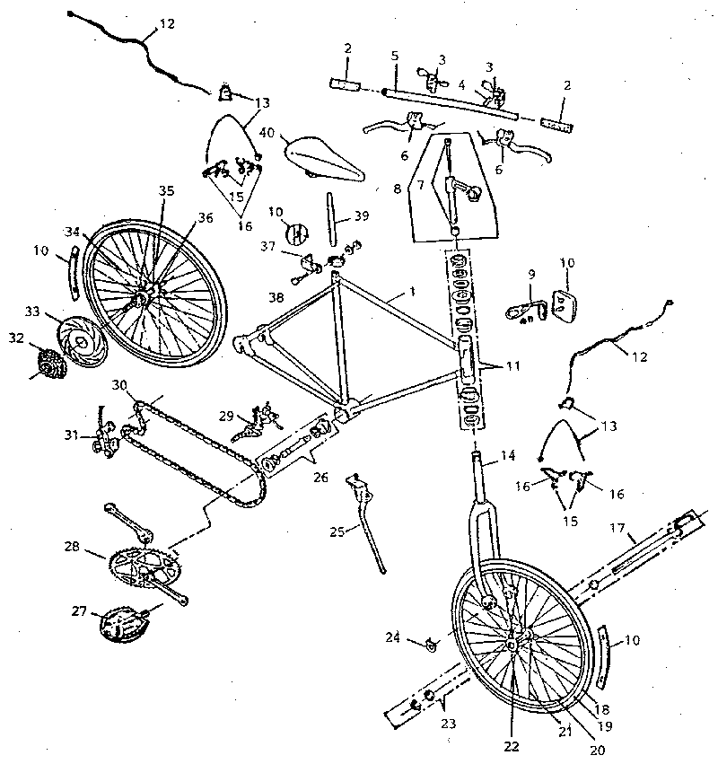 Ming Ta 2684 unit parts diagram