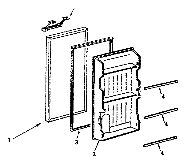 Craftsman 5648996110 door diagram