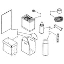 Kenmore 6651338582 accessory diagram
