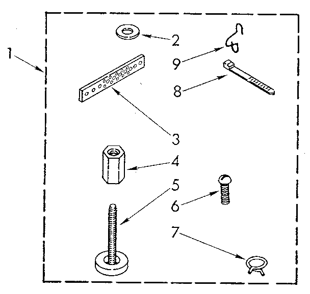 Whirlpool LA5300XSG1 miscellaneous diagram