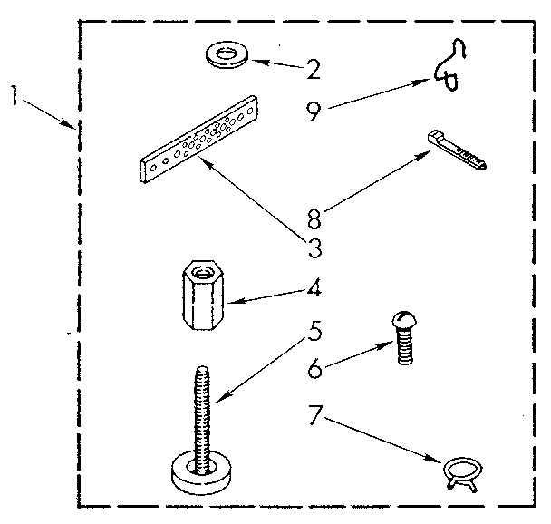 Whirlpool LA5580XSF2 miscellaneous diagram