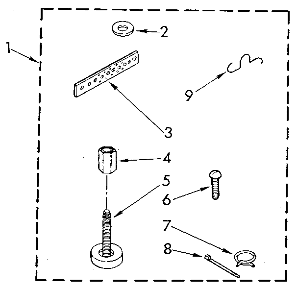 Whirlpool LA5500XSM1 miscellaneous diagram