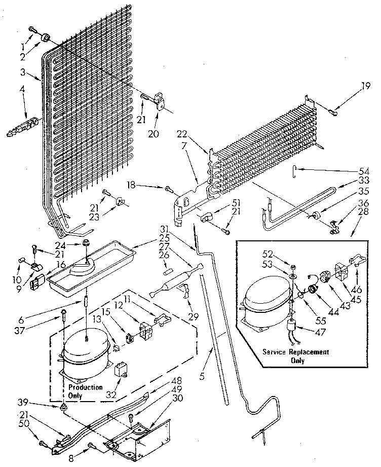 Whirlpool ET16ZKXWW00 unit diagram