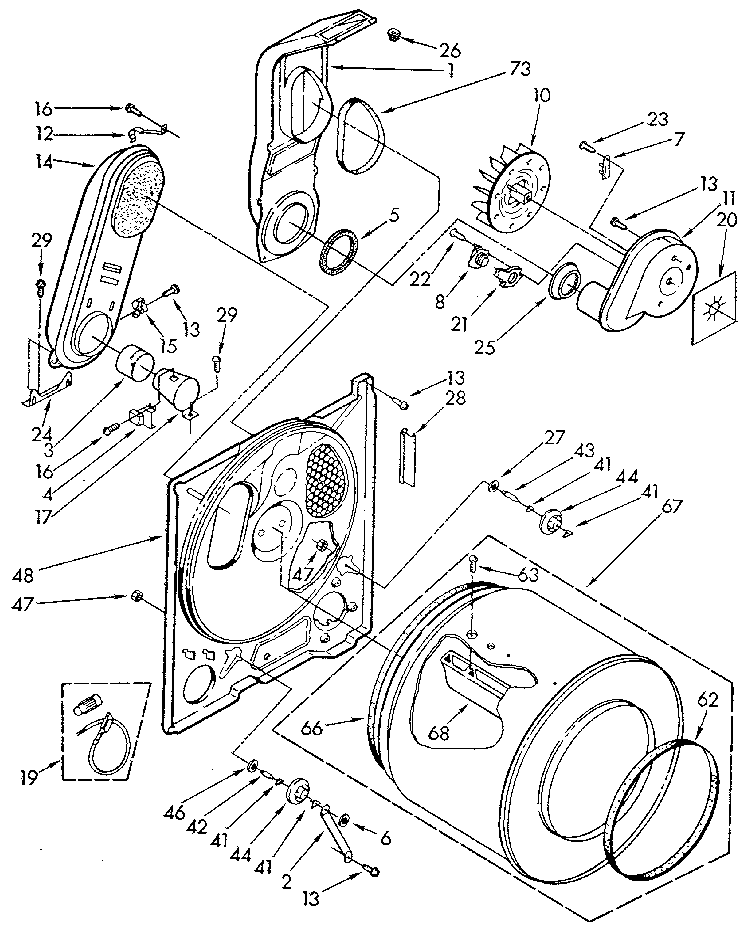 Kenmore 11087407830 bulkhead diagram