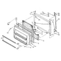 Whirlpool ET18PKXWN00 freezer door diagram