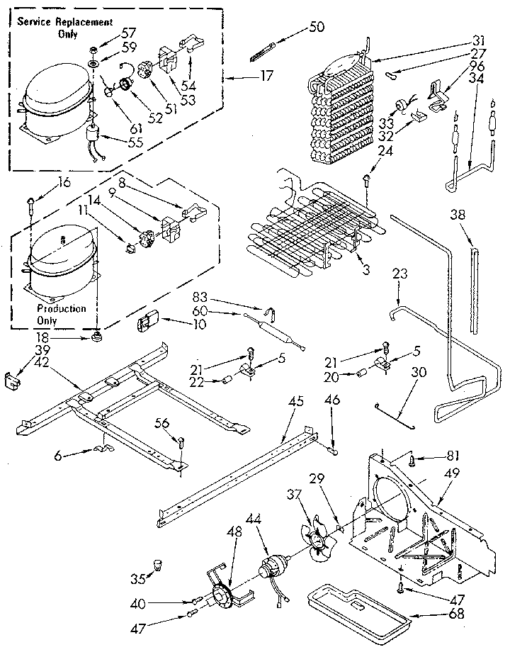 Whirlpool ED20PKXWG00 unit diagram